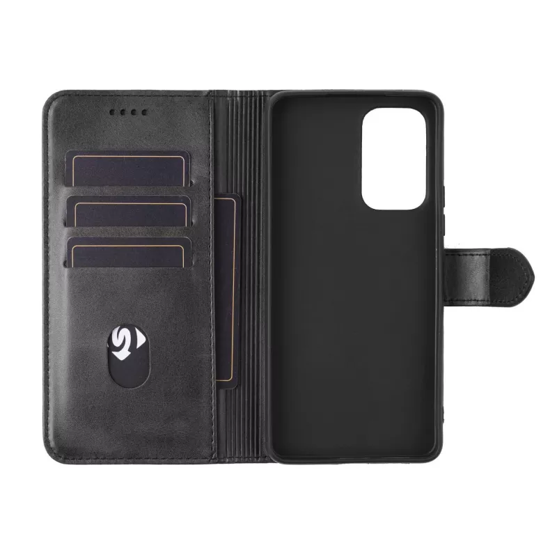 eSTUFF ES67340003-BULK etui na telefon typu portfel Czarny