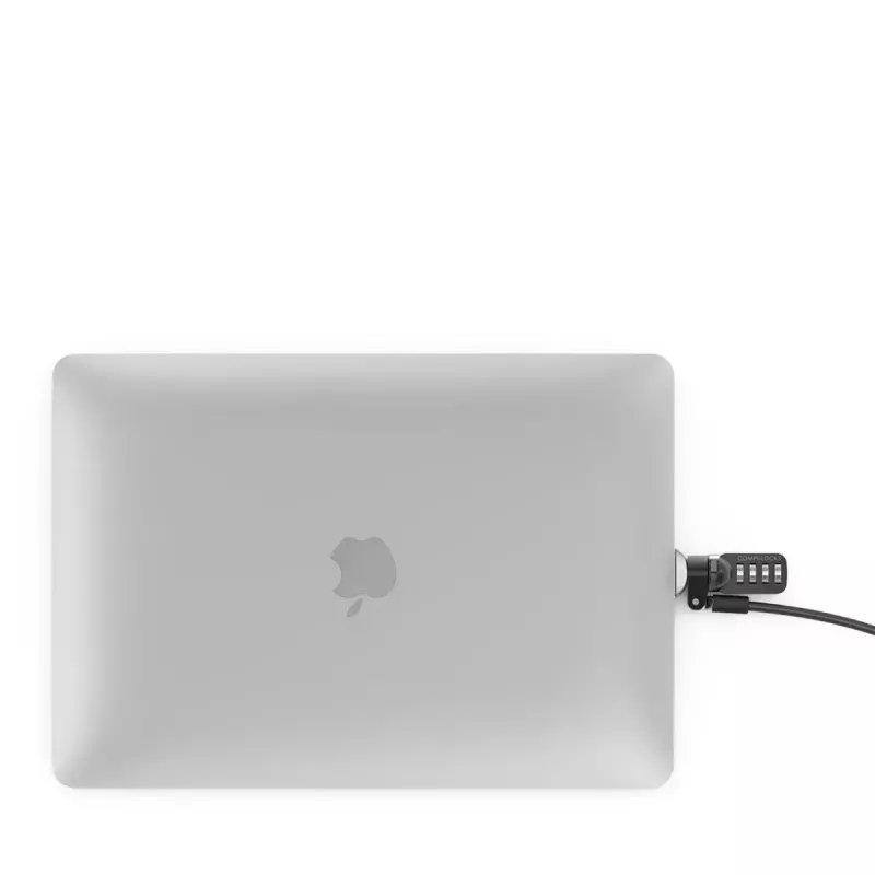 Compulocks Ledge do MacBook Air 13 cali M2 i M3 z zamkiem szyfrowym srebrny