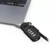 Compulocks Ledge do MacBook Air 13 cali M2 i M3 z zamkiem szyfrowym srebrny