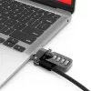 Compulocks Ledge do MacBook Air 13 cali M2 i M3 z zamkiem szyfrowym srebrny