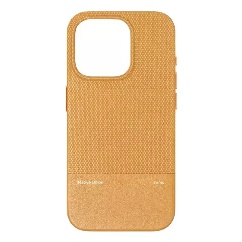 Cover Native Union (Re)Classic etui do iPhone 16 Pro Monochromatic Ochre