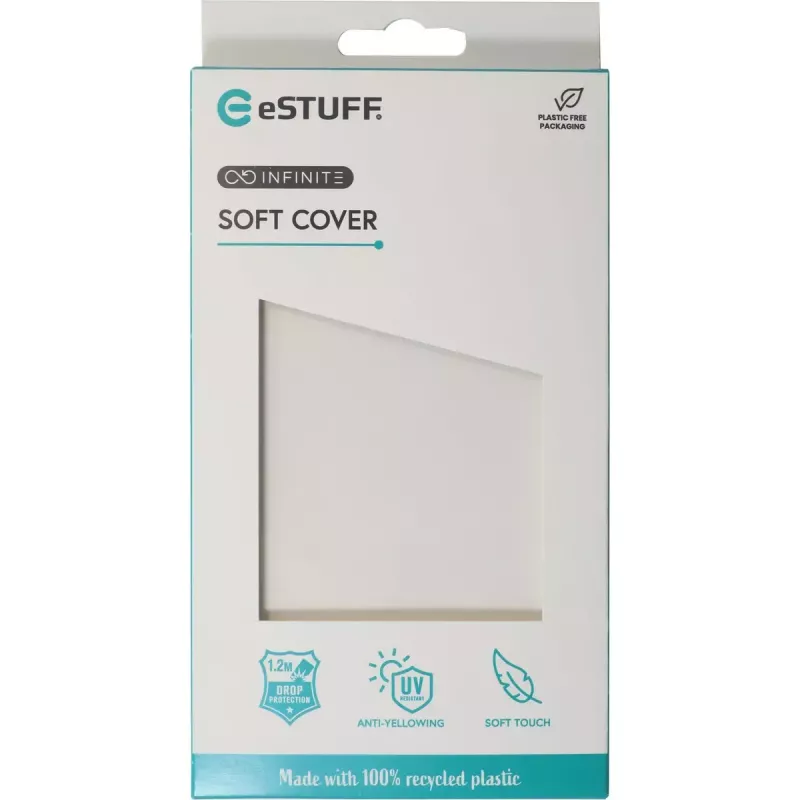 eSTUFF ES67100051 etui na telefon komórkowy 17 cm (6.7 cala) pokrowiec przezroczysty