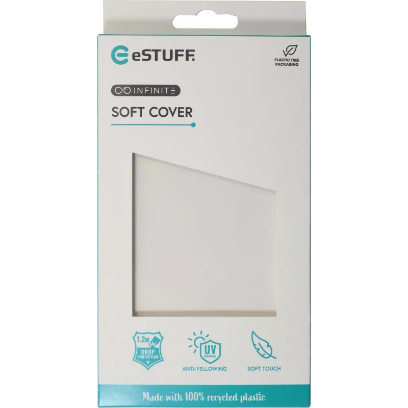 eSTUFF ES67100052 etui na telefon komórkowy 16 cm (6,3 cala) Pokrowiec Przezroczysty