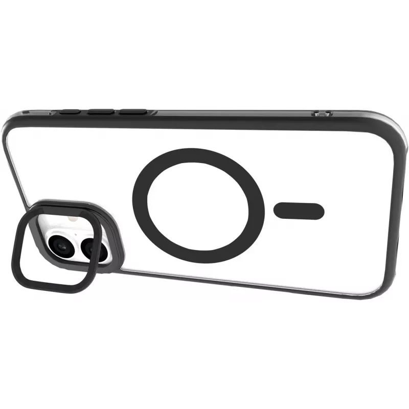 eSTUFF ES67141100 etui na telefon 15,5 cm (6,1 cala) Pokrowiec przezroczysty, czarny