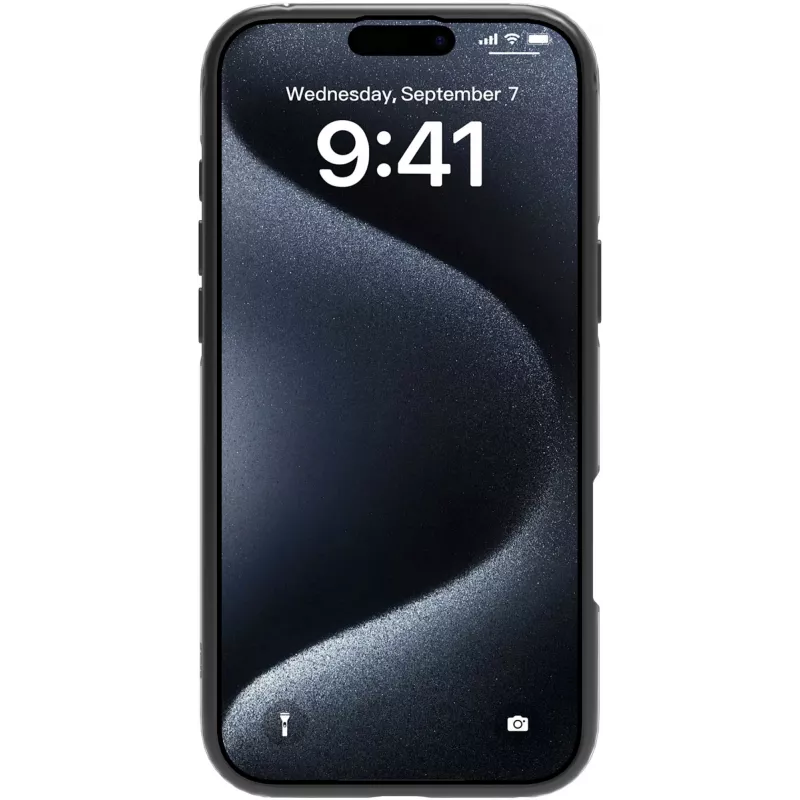 eSTUFF ES67141100 etui na telefon 15,5 cm (6,1 cala) Pokrowiec przezroczysty, czarny