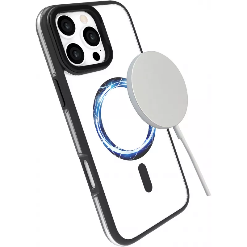 Cover eSTUFF ES67141102 iPhone 16 Pro 6.3 inch Transparent Czarny