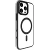 Cover eSTUFF ES67141102 iPhone 16 Pro 6.3 inch Transparent Czarny