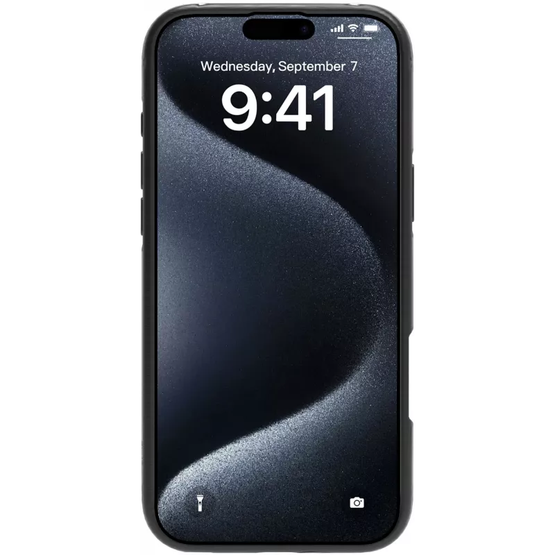 Cover eSTUFF ES67141102 iPhone 16 Pro 6.3 inch Transparent Czarny