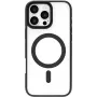 eSTUFF ES67141103 etui na telefon 17,8 cm (6,9 cala) Pokrowiec Przezroczysty, Czarny