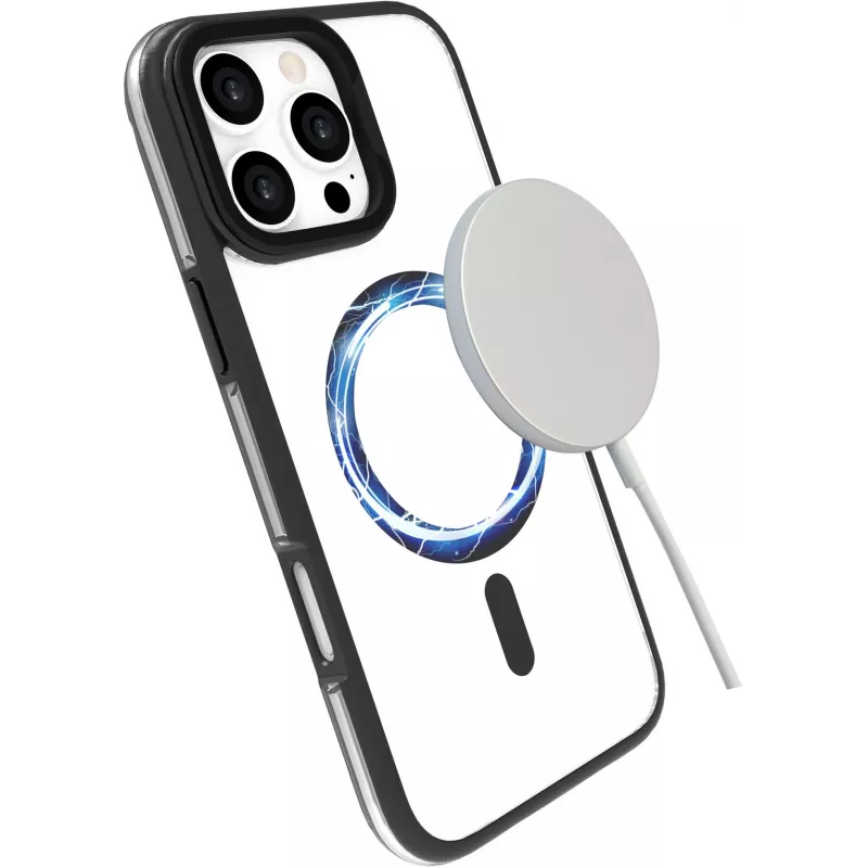 eSTUFF ES67141103 etui na telefon 17,8 cm (6,9 cala) Pokrowiec Przezroczysty, Czarny