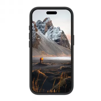 Cover dbramante1928 Iceland Ultra D3O MS Kick iPhone 16 Czarny