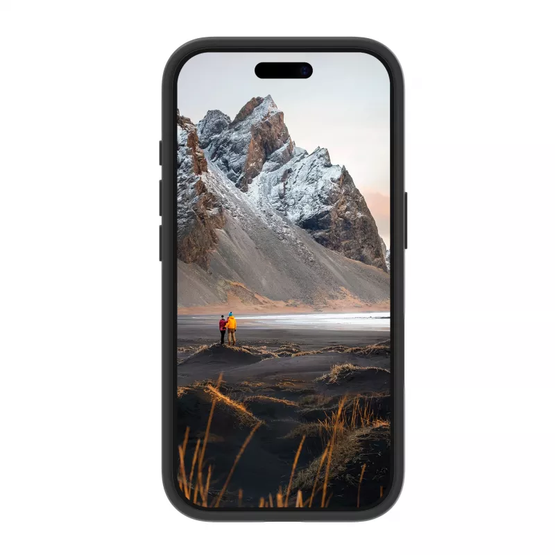 Cover dbramante1928 Iceland Ultra D3O MS Kick iPhone 16 Czarny