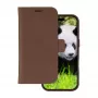 Etui z klapką dbramante1928 Lynge MagSafe iPhone 16 Pro Dark Tan