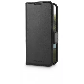 Etui składane dbramante1928 Oslo Pro do Apple iPhone 16 czarne PU z tworzywa sztucznego