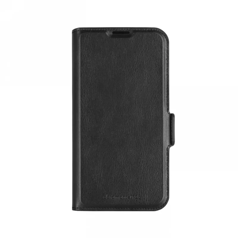 Etui składane dbramante1928 Oslo Pro do Apple iPhone 16 czarne PU z tworzywa sztucznego