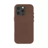 Pokrowiec dbramante1928 Roskilde do iPhone 16 Pro w kolorze Dark Tan łączy ponadczasową elegancję z nowoczesną funkcjonalnością