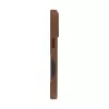 Pokrowiec dbramante1928 Roskilde do iPhone 16 Pro w kolorze Dark Tan łączy ponadczasową elegancję z nowoczesną funkcjonalnością