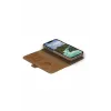 Etui Folio dbramante1928 Lynge iPhone 14 Plus Tan 3 kieszenie na karty