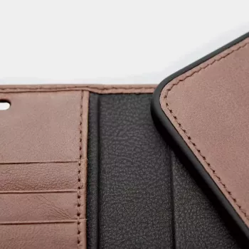 Etui z portfelem Trunk TR-WA1254-BRW do iPhone 12 mini Brązowy