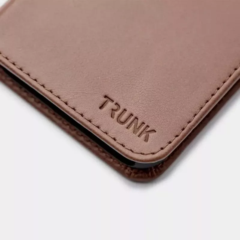Etui z portfelem Trunk TR-WA1254-BRW do iPhone 12 mini Brązowy