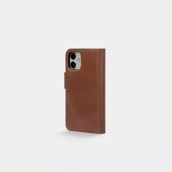 Etui z portfelem Trunk TR-WA1254-BRW do iPhone 12 mini Brązowy