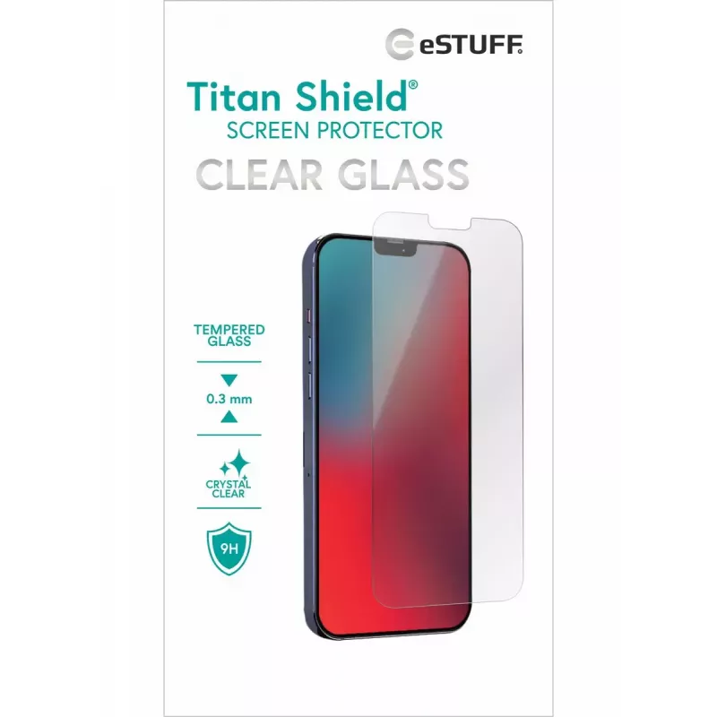 eSTUFF ES501150 ochrona ekranu/tyłu telefonu komórkowego Clear Ochrona ekranu Apple 1 szt.