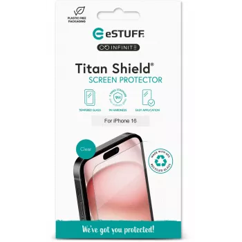 eSTUFF ES501420 folia ochronna na ekran/tył telefonu komórkowego Przezroczysta folia ochronna na ekran Apple 1 szt.