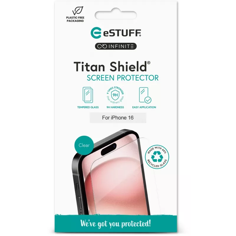 eSTUFF ES501420 folia ochronna na ekran/tył telefonu komórkowego Przezroczysta folia ochronna na ekran Apple 1 szt.