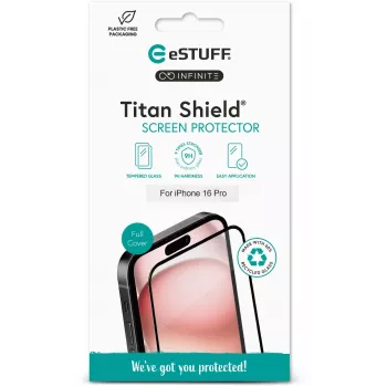 eSTUFF ES501423 ochrona ekranu/tyłu telefonu komórkowego Przezroczysta ochrona ekranu Apple 1 szt.
