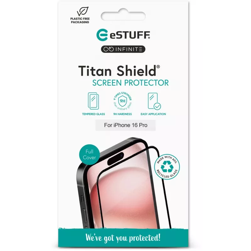 eSTUFF ES501423 ochrona ekranu/tyłu telefonu komórkowego Przezroczysta ochrona ekranu Apple 1 szt.