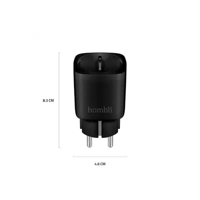 Smart Plug Hombli HBPP-0205 3680 W Wewnętrzny Bezprzewodowy Czarny