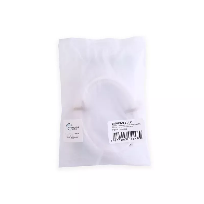 eSTUFF ES604370-BULK kabel USB USB 2.0 1 m USB C Biały