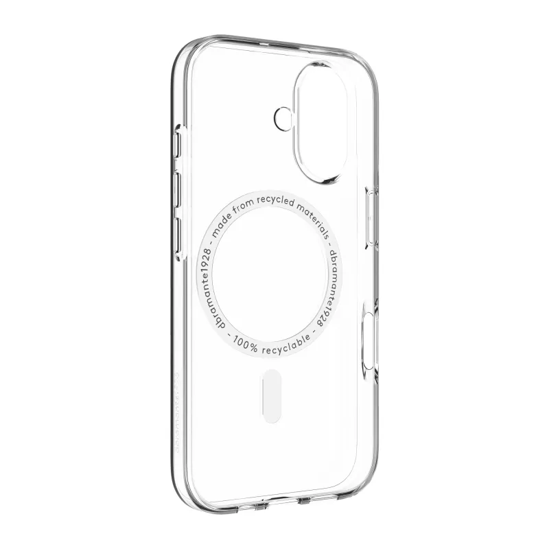 Etui na telefon dbramante1928 Greenland Pro MS Cover do Apple iPhone 17 — przezroczysty plastik
