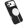eSTUFF iPhone 17 Pro Max INFINITE ROME Magnetyczne Silikonowe Etui - Czarny - 81% materiału z recyklingu
