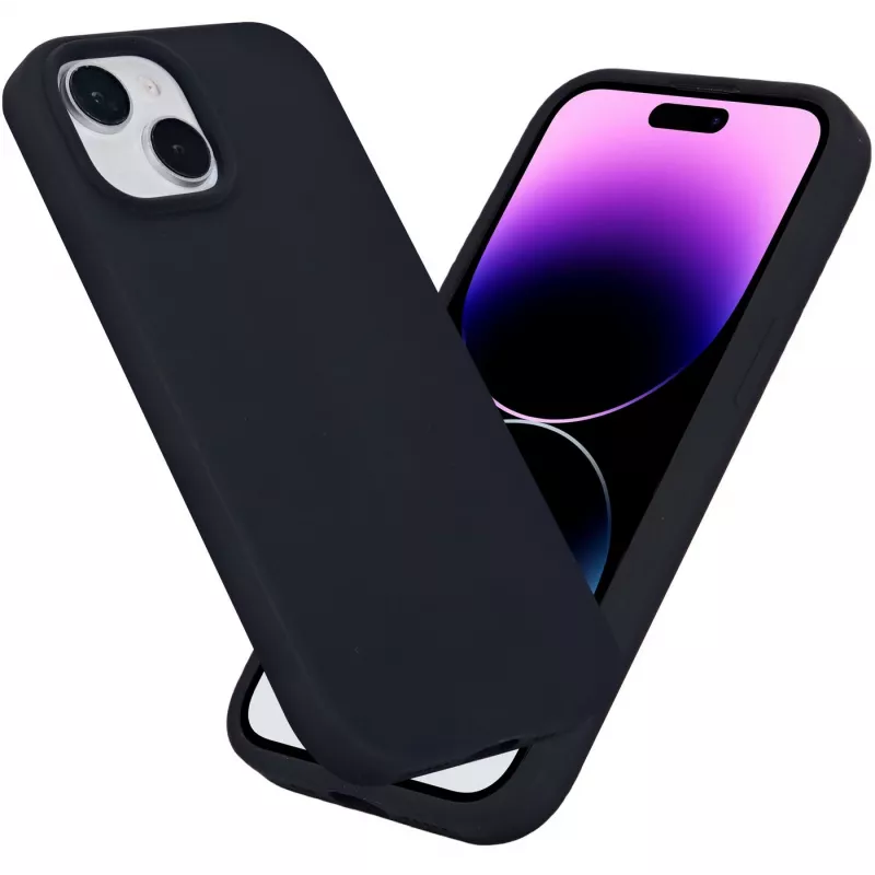 INFINITE (GRS) ROME iPhone 16 Czarna pokrywa magnetyczna.