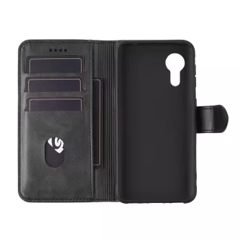 eSTUFF ES67340008-BULK etui na telefon 16,3 cm (6,4 cala) etui portfelowe czarne