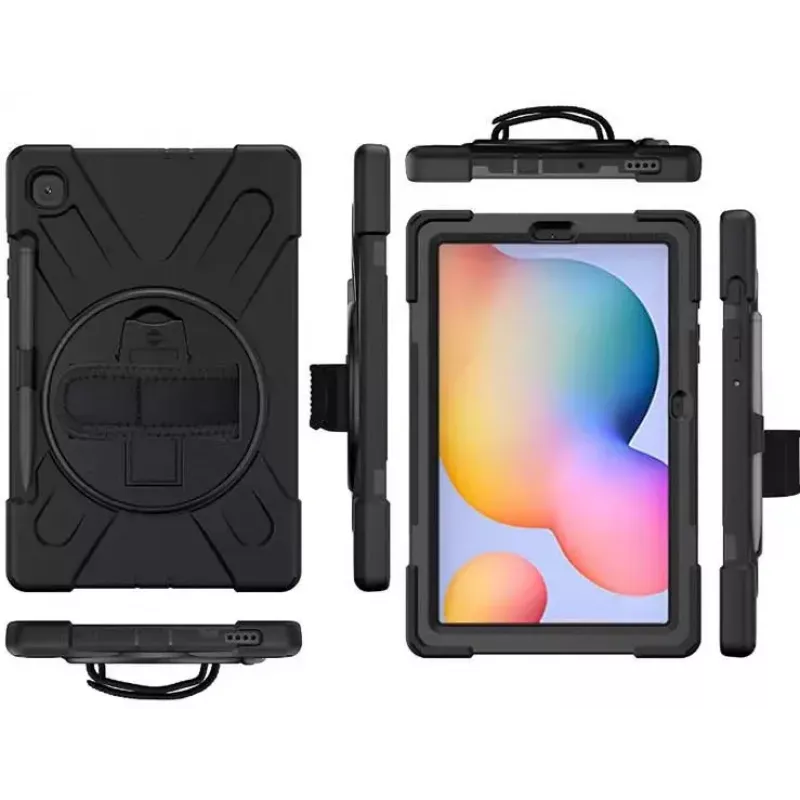 Etui eSTUFF AUSTIN Defender do Samsung Galaxy Tab S6 Lite 2022/2020 czarne