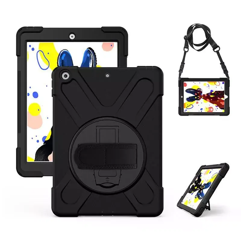 Cover eSTUFF CHICAGO Full Body Defender Case dla iPad 10.2 Czarny