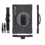 Cover eSTUFF CHICAGO Full Body Defender Case do Samsung Galaxy Tab S8/S7 Czarny