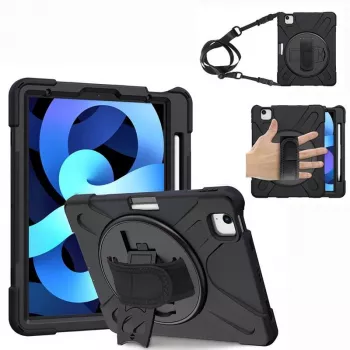 eSTUFF AUSTIN Defender Case for iPad Pro 11 2022/2020/2018/Air 5/4 10.9 - Czarny