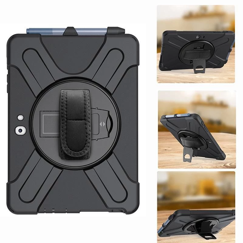 Cover eSTUFF AUSTIN Defender Case for Microsoft Surface Go 3/Go 2/Go Czarny