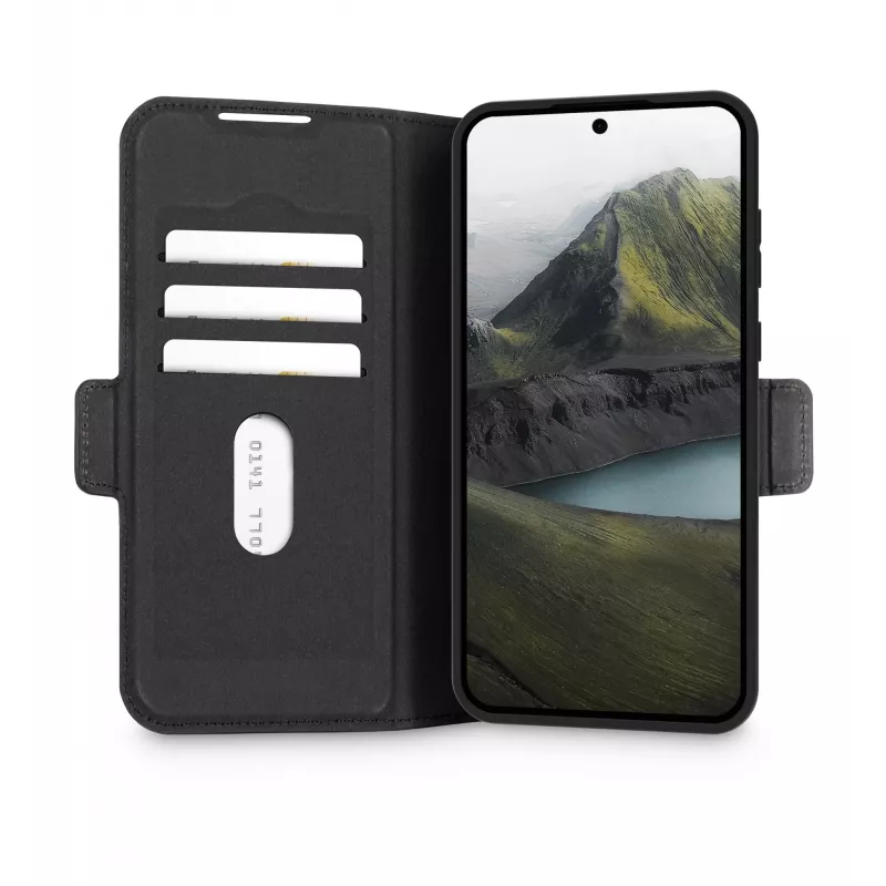 Etui z klapką dbramante1928 Oslo Pro do Samsung Galaxy S25+ 6,7 inch czarne