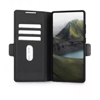 Etui z klapką dbramante1928 Oslo Pro do Samsung Galaxy S25 Ultra 6,8 cala czarne
