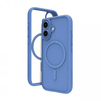 Cover dbramante1928 Grenen MagSafe iPhone 16 Indigo Monochromatic