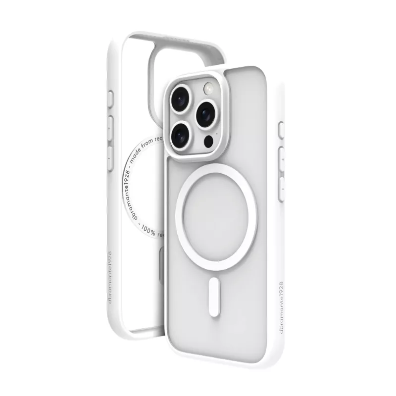Cover dbramante1928 Grenen MagSafe iPhone 16 ProMax biały