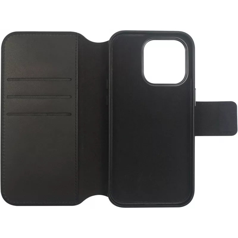 etui do telefonu eSTUFF ES67160100 15,5 cm (6,1 cala) etui-portfel czarne