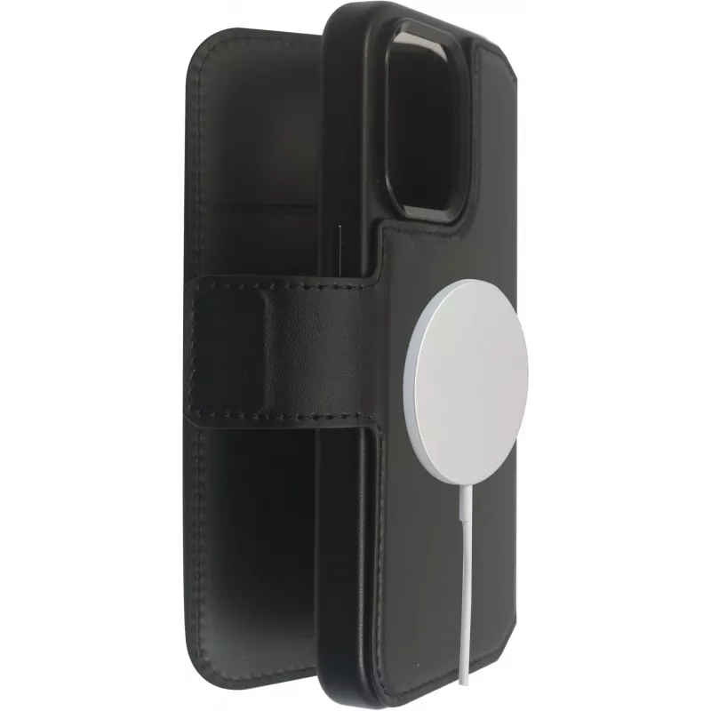 etui do telefonu eSTUFF ES67160100 15,5 cm (6,1 cala) etui-portfel czarne