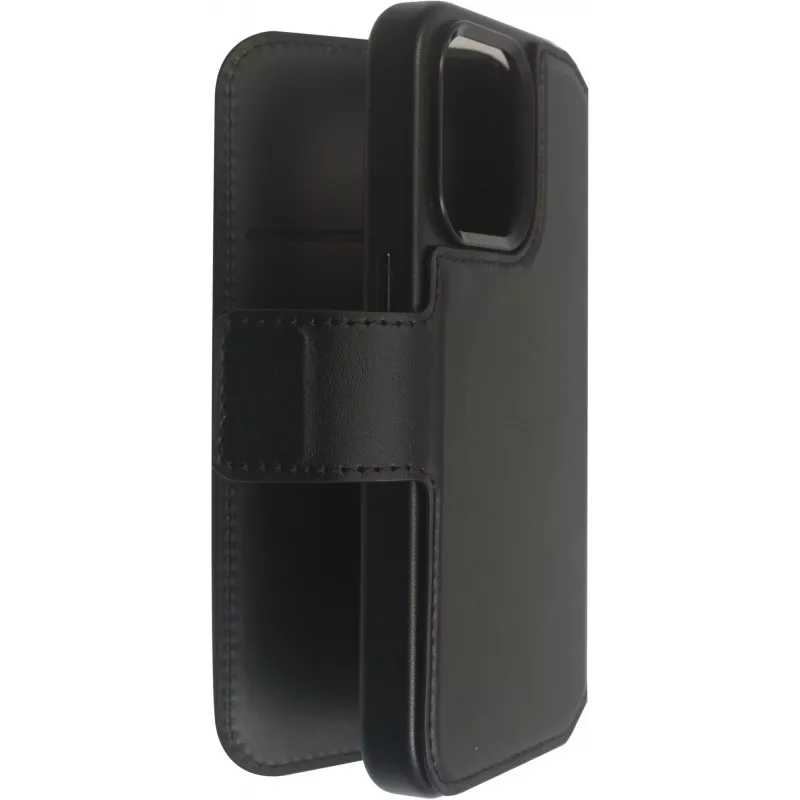 Etui eSTUFF ES67160101 do smartfona 17 cm (6,7 cala) Etui portfelowe Czarny