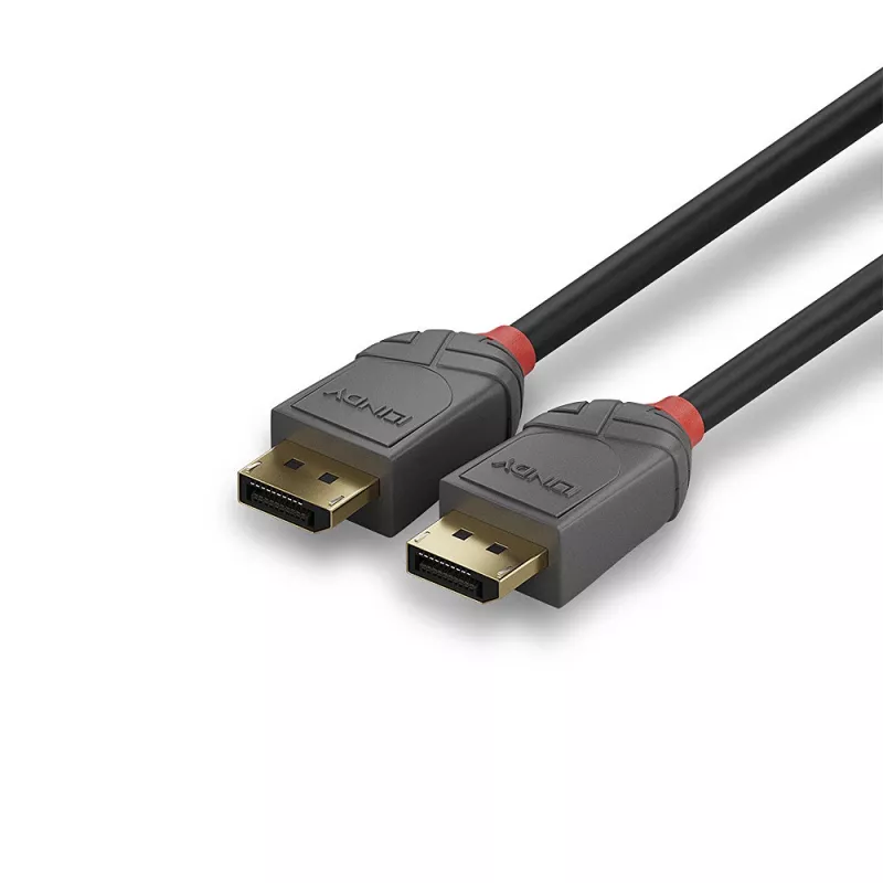Lindy 5m Kabel DisplayPort 1.4, linia Anthra