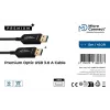 Kabel USB Microconnect USB3.0AA10BOP 10 m USB 3.2 Gen 1 Czarny